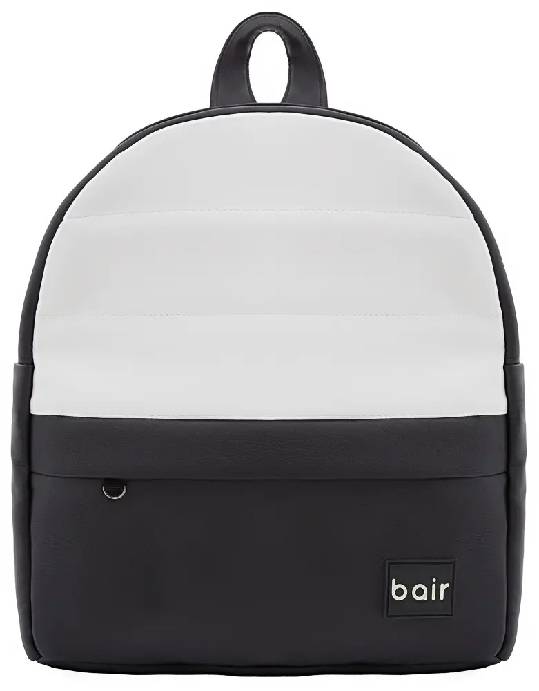 Коляска 2 в 1 Bair Kiwi Plus ECO BKP-51/15 белый/черный